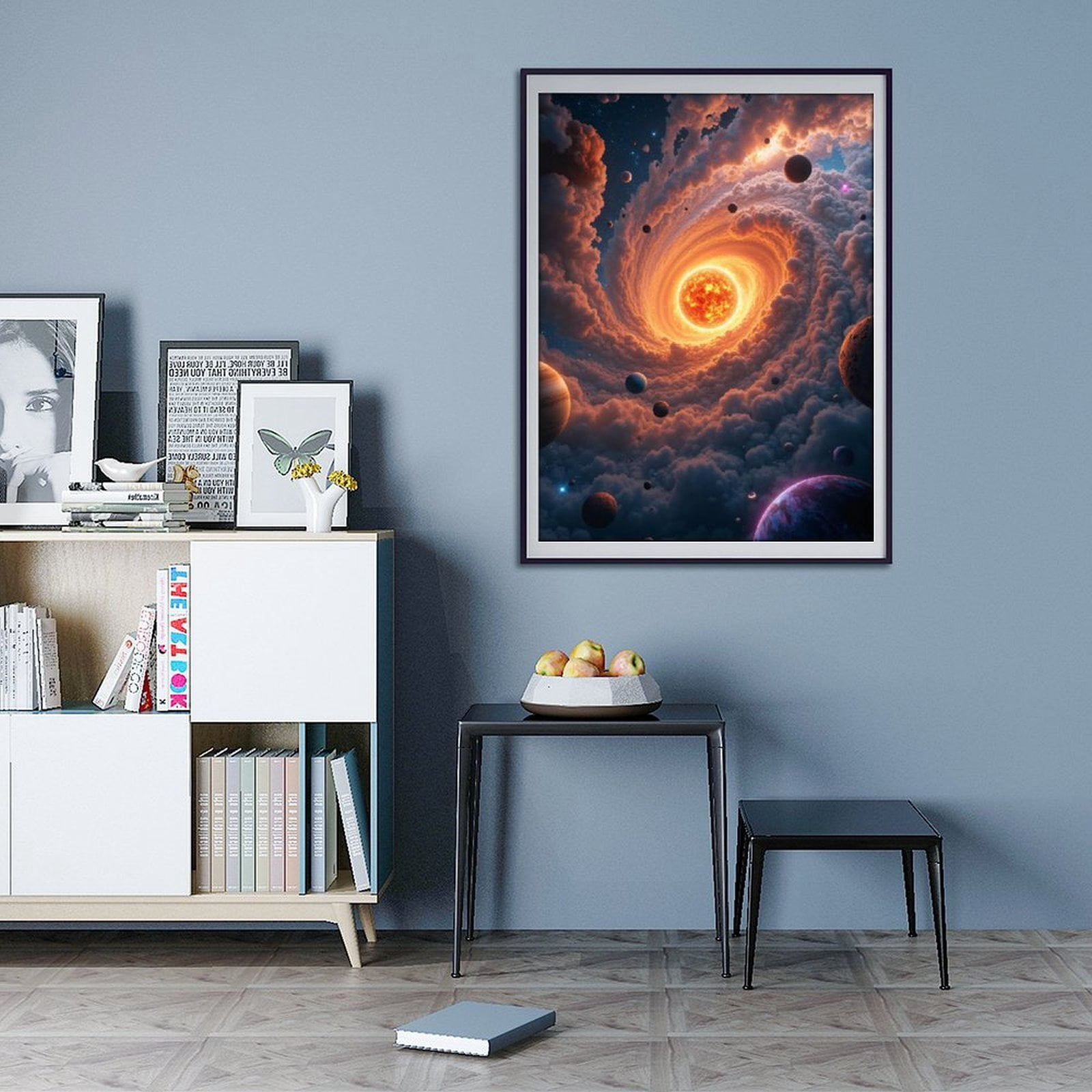 Diamond Art Kits for Adults - 5d Swirling Cosmic Nebula Planets Stars Diamond Painting for Adults, Diamond Art for Adults Beginners, Diamond Painting Kits for Adults for Home Wall Decor