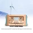 thumbnail image 2 of 30A MPPT AUTO Dual USB Wind Solar Hybrid Charge Controller Charger 12V-60V, 2 of 9