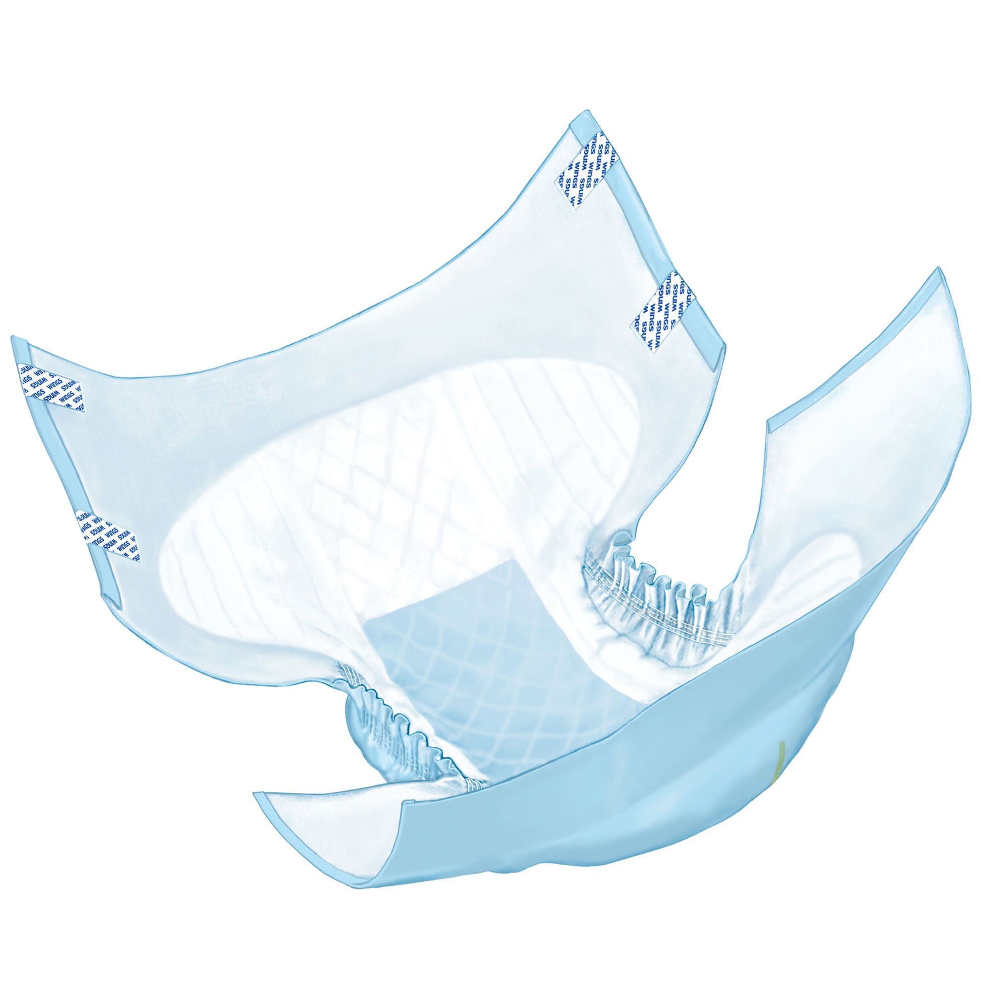 Cardinal Health Youth Youth Incontinence Brief XS Heavy Absorbency Mat Body Shape, 60031, 54, 96 Ct