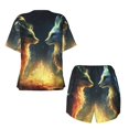 thumbnail image 5 of Xecao Firefly Forest Fox print Swimsuit for women, Summer-ready, sporty style.Quick-dry fabric. Many sizes & colors., 5 of 9