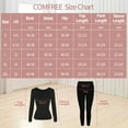 thumbnail image 6 of COMFREE Thermal Underwear for Women, Ultra Soft Long Johns Set Base Layer Top and Bottom for Cold Weather, 6 of 6