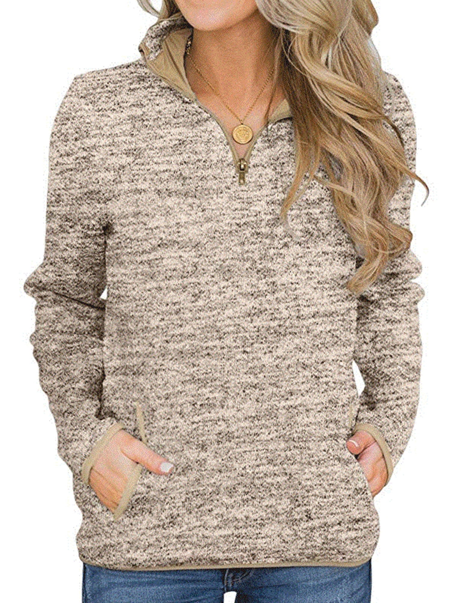 womens-quarter-zip-pullovers