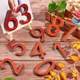 thumbnail image 5 of 10PCS Mailbox Numbers 3 Inch Self-Adhesive Door House Numbers Street Address Numbers Stickers for Home Room Outside 0 to 9 (Red), 5 of 9