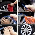 thumbnail image 4 of Rkxzt 8M Car Wheel Rim Edge Protector, Rim Protector for Car Wheels, Vehicle Tire Guard Sticker Rubber Strip Line, Universal Car Wheel Rim Trim Guard, for Curb Rash and Wheel Scratch Prevention, 4 of 7