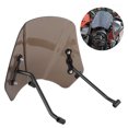 thumbnail image 4 of Motorcycle Windshield Motorcycle Windscreen Motorbike Wind Deflector Wind Screen For  Headlight Fairing Motorcycle Long Stents Windshield Windscreen Wind Deflector Fit For, 4 of 8