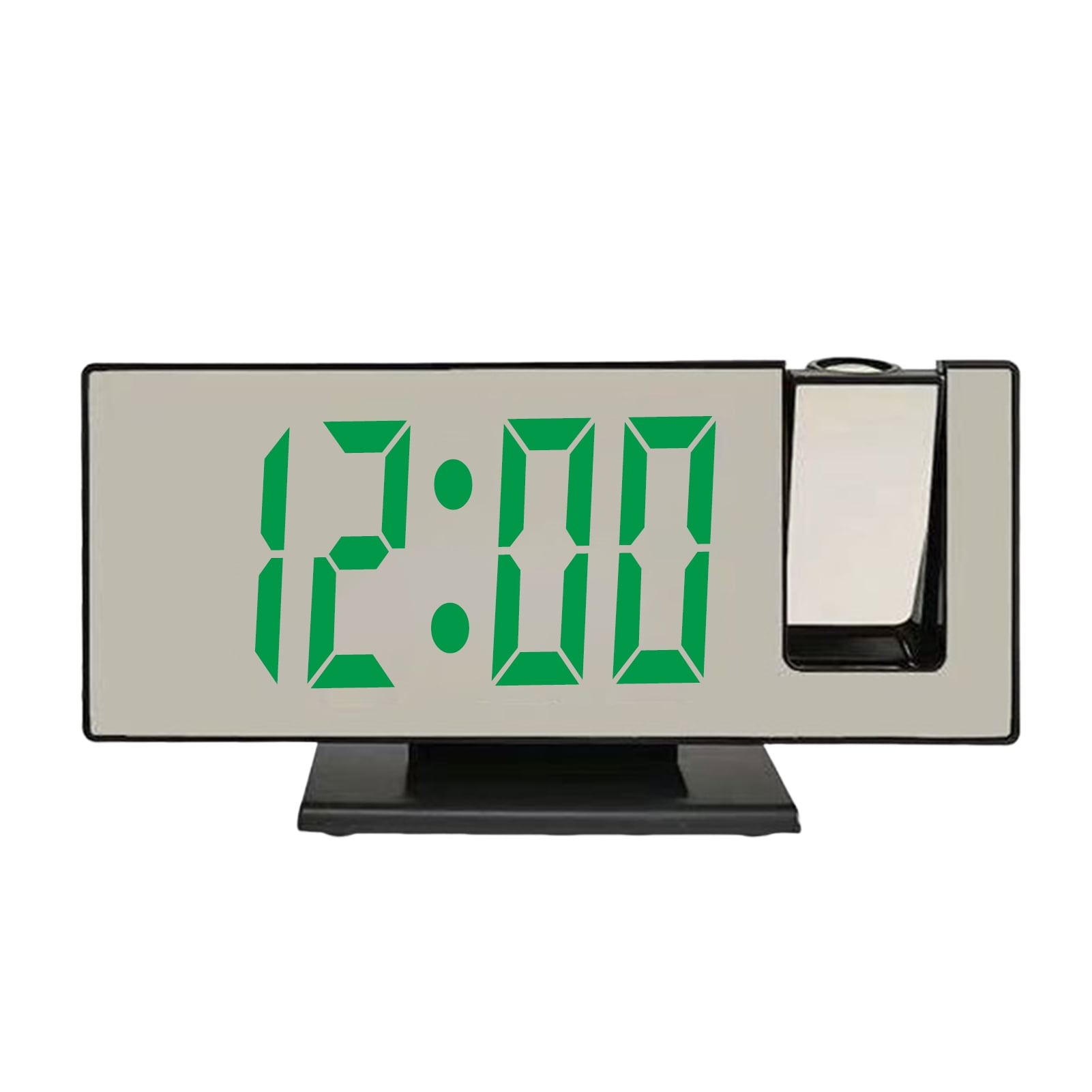 Farfi Projection Alarm Clock Time Projection Big Screen Adjustable