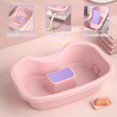 thumbnail image 1 of EASTIN Bassin de Shampooing Plateau à Cheveux Bol de Lavage Portable Bassines Lit Alité Rinçage Cheveux Cheveux, 1 of 10