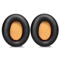 thumbnail image 1 of Replacement Ear Pads for Sennheiser Momentum 2.0 (Momentum 2, M2), HD1 Around-Ear Headphones, High-Density Noise Isolation Foam, Made Leather - Black, 1 of 2