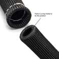 thumbnail image 2 of Spark Plug Wire Heat Shield Spark Plug Wire Heat Sleeve Spark Plug Wire Protection 2500 Degree High Temp Heat Tape Protect 8-Pack (Black), 2 of 13