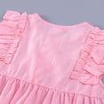 thumbnail image 5 of Rvasteizo Toddler Outfits Girl Bow Sleeveless Top Elastic Waist Shorts 0-6Years, 5 of 5