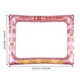 thumbnail image 4 of SHISUYAN 1 Pc Birthday Inflatable Photo Frame PVC Party Photo Props Supply for Age 18, 4 of 8