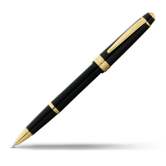 Cross Bailey Light Polished Black Resin and Gold Tone Rollerball Pen