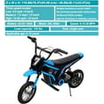 thumbnail image 6 of 24V Kids Electric Dirt Bike w/350W Motor, 14.29MPH & Hydraulic Suspension – ASTM Certified, Ages 8-14, 6 of 9