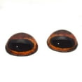 thumbnail image 3 of High Domed Amber Dog Glass Eyes, 3 of 4