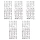 thumbnail image 1 of 5 hojas de letras de diamante acrílico pegatinas Hermosa calcomanía decorativa para bricolaje, 1 of 4