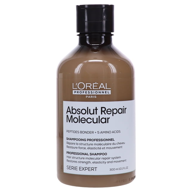 L'Oreal Champú Molecular Reparador Absoluto Profesional 10,14 oz