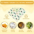 thumbnail image 2 of Reusable Beeswax Wrap - 9 Pack Beeswax Wraps for Food, Eco-Friendly Beeswax Food Wraps, Bread Sandwich Wrapper - Organic, Sustainable, Zero Waste, Reusable Plastic-Free Food Wrap, 1XL, 3M, 5S, 2 of 6