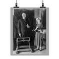 thumbnail image 2 of Print: Margt. Lindsay Williams And Her Painting Of Mr. Harding, circa 1921, 2 of 4