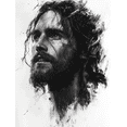 thumbnail image 1 of Qisvanset Framed Canvas Wall Art 12x16 Inch Seek First Kingdom of God Minimal Bible Sketch Art, 1 of 5