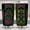 Green, variant on Cat Tumbler 20oz with Lid Funny Cat and Flower Design Thanksgiving Present