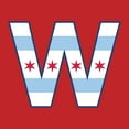 thumbnail image 5 of City of Chicago Flag W Mens T-Shirt - Small - Red, 5 of 6