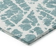 thumbnail image 4 of Addison Rugs Chantille Indoor/Outdoor Transitional Organic Teal Washable Rectangle Rug, 1'8" x 2'6", 4 of 6