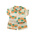 thumbnail image 1 of Minnieouse Ropa de verano para niños, ropa de playa, diseño elegante, suavidad, multicolor, transpirable, varios tamaños, ropa de calle de conjuntos de ropa Naranja cien, 1 of 6