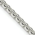 thumbnail image 1 of Sterling Silver 3.6mm Round Box Chain (26 X 3.6) Made In Italy qfc16-26, 1 of 5