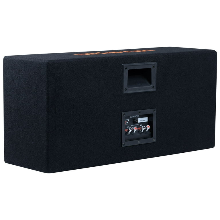 Memphis SRXPE10D4F Dual 10 inch Chuchero Car Enclosure Box w