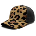 thumbnail image 2 of Leopard Print Baseball Cap Adjustable Size – Stylish Spliced Design Trucker Hat, Dad Hat with Full Print Front & Brim, Breathable Cotton Blend Snapback for Sports, Travel & Daily Wear, 2 of 3