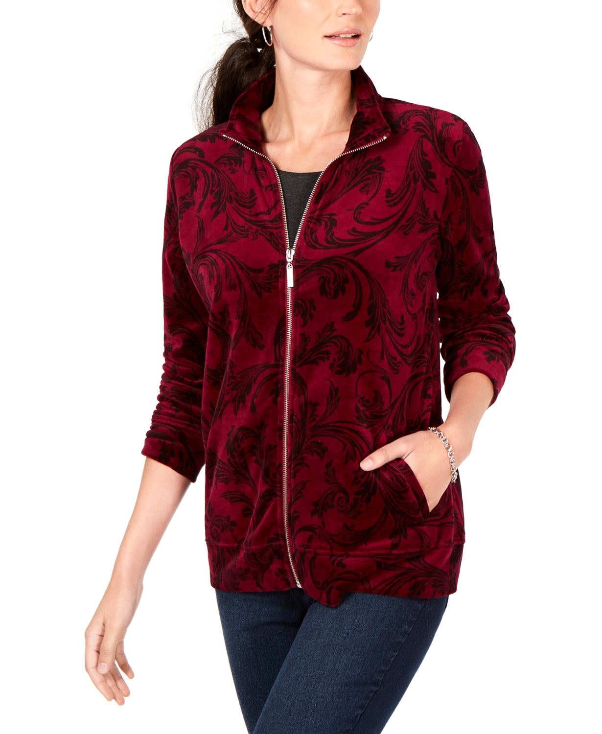 karen scott petite jackets