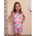 thumbnail image 3 of Conjunto de pijama Arshiner para niñas, manga corta, verano, 4-5 años, 3 of 6