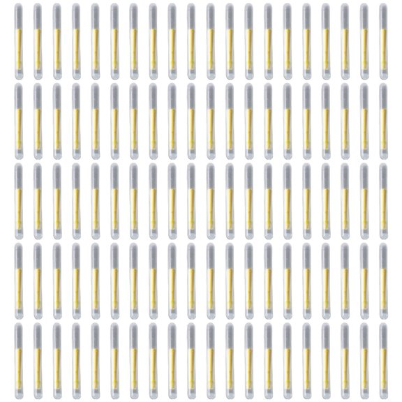 SIEYIO 100Pcs Fishing Fluorescent Light Stick Night Fishing Small Glow Stick Lightstick