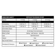 GreenView Pure Grass Seed Kentucky Bluegrass Blend, 3 lb. Bag – Covers up to 3,000 sq. ft.