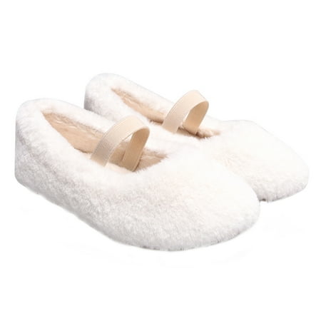 

Warm Shoes Girls Comfy Slippers Girls Slide Sandals Little Girls Shoes Plush Shoes for Little Girl Girl Child