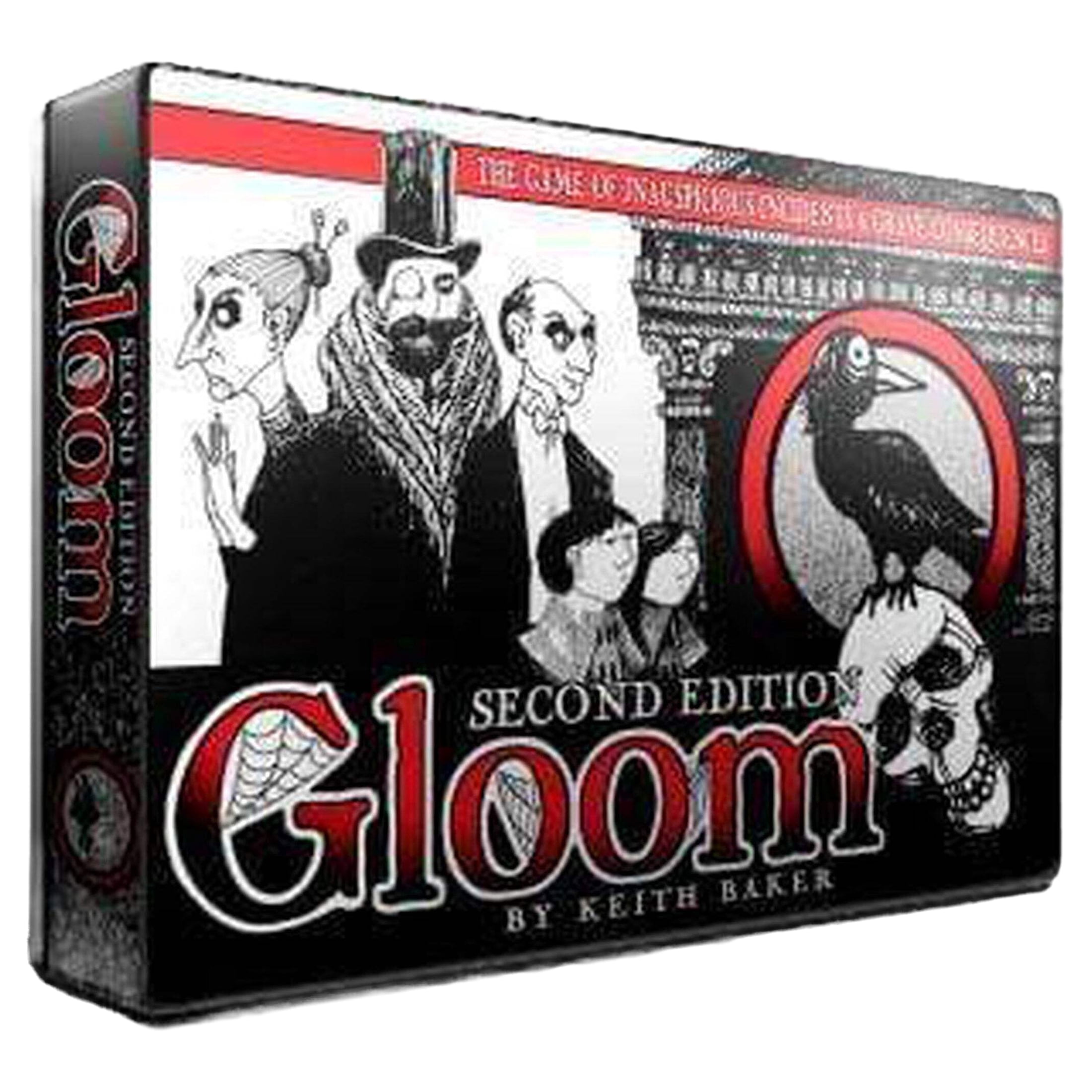 Gloom 2nd Edition Card Game by Keith Baker for 2-5 Players, 60 Min