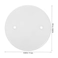 thumbnail image 2 of Generic 50pcs Round Ceiling Cover Plates Pp Plastic Cable Protection Board, 2 of 6