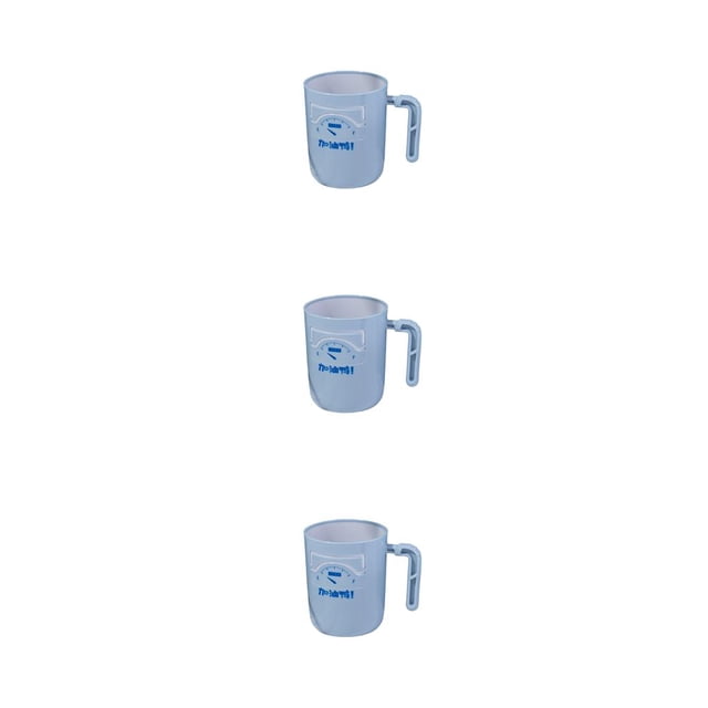 Kearding Taza Patrón de pato lindo Animal Tazas de portátiles Reutilizable Moda Cepillo de Titular Pareja Amante Regalos Azul Type1 NO1