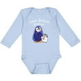 thumbnail image 3 of Inktastic Happy Birthday, Mama- Cute Penguins Boys or Girls Long Sleeve Baby Bodysuit, 3 of 5