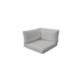 thumbnail image 4 of TK Classics Covers for Corner Chair Cushions 4" Thick in Grey, 4 of 4