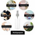 thumbnail image 3 of Justharion 6Pcs Plastic Spray Bottles Travel Clear Empty Leak -proof Perfume Fine Mist Refillable Container, 3 of 6
