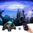 thumbnail image 4 of Northern Galaxy Light Aurora Projector with 33 Light Effects, LED Star Projector for Bedroom Nebula Lamp, Remote Control, White Noises, Bluetooth Speaker for Parties, 4 of 7
