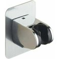 thumbnail image 1 of Soporte de ducha, soporte de cabezal de ducha autoadhesivo desmontable montado en la pared con ángulo ajustable, impermeable, resistente, montado en la pared para baño hotel, 1 of 5
