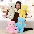 thumbnail image 5 of Light Up LED Teddy Bear Plush Doll, Cute Cartoon Plush Stuffed Toy with Colorful LED Light, Christmas Birthday Gifts for Kids Adults, 5 of 5
