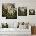 thumbnail image 4 of Designart "Pine Forest Tree" Landscapes Print on Natural Pine Wood, 4 of 5