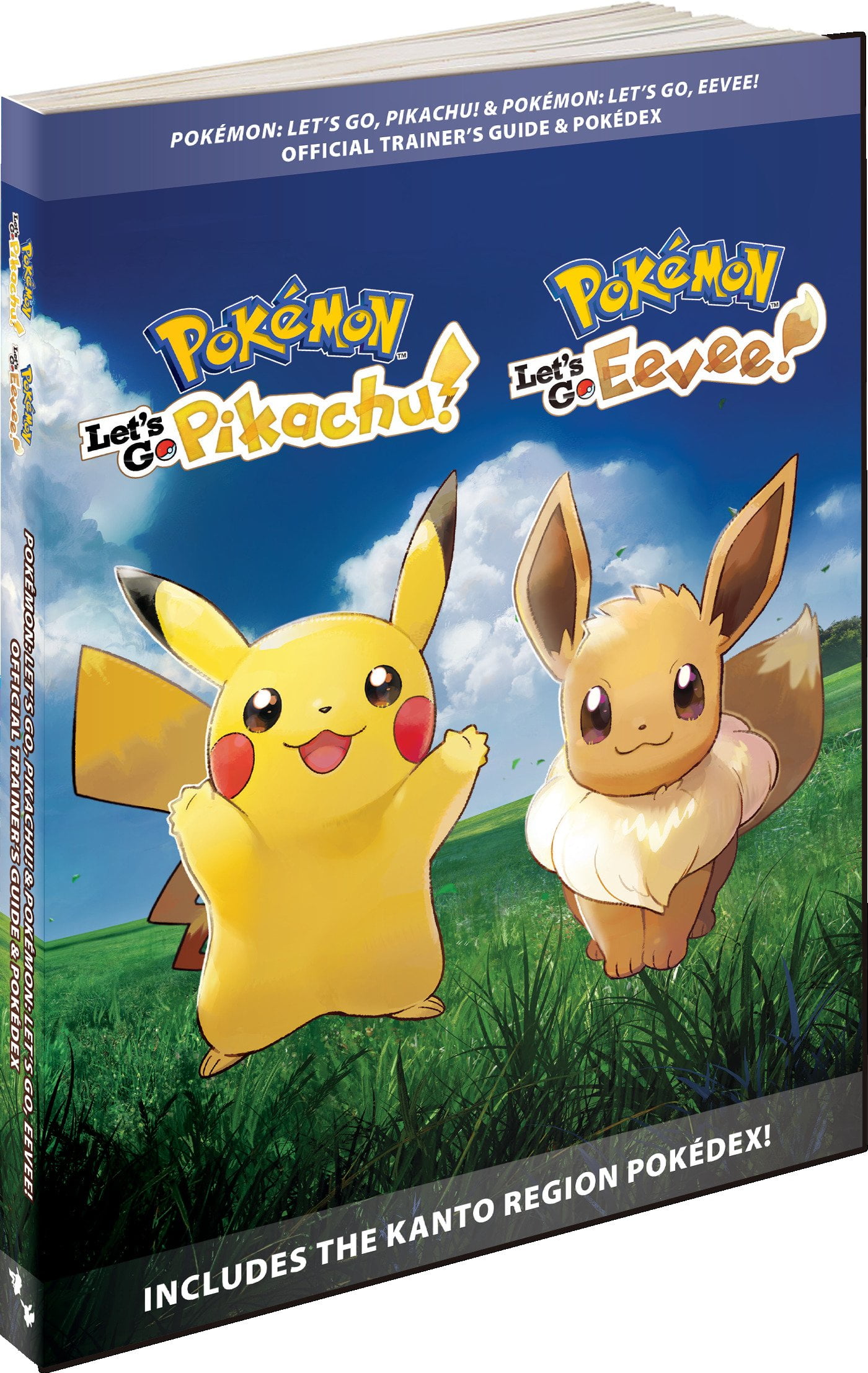 Pokemon Let S Go Pikachu Pokemon Let S Go Eevee Official Trainer S Guide Pokedex Walmart Com Walmart Com