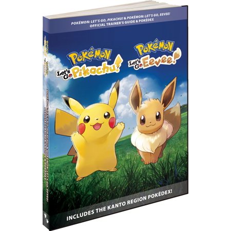 Pokémon Lets Go Pikachu Pokémon Lets Go Eevee Official Trainers Guide Pokédex