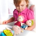 thumbnail image 4 of HABA Mini Soft Doll Hertha - Tiny 6" First Baby Doll from Birth and Up, 4 of 7