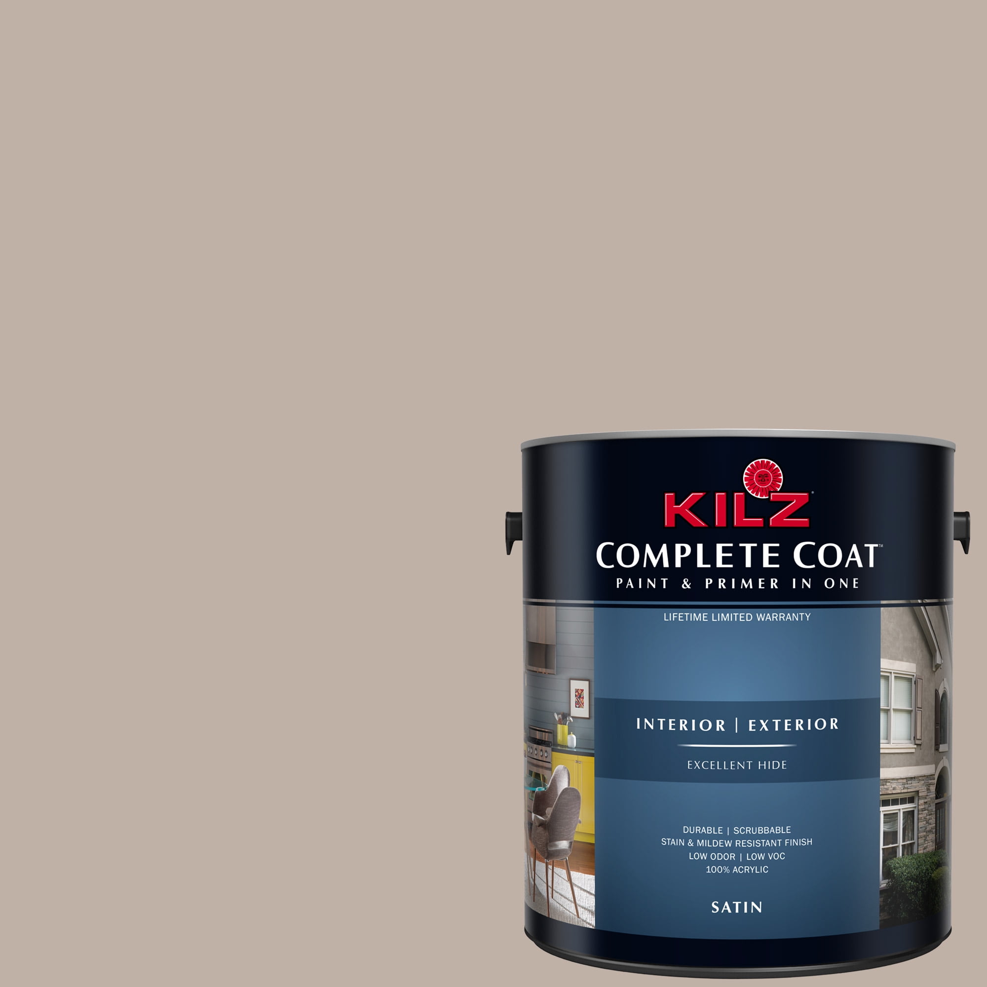 Staccato Mauve, KILZ Complete Coat Interior/Exterior Paint