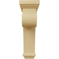 thumbnail image 2 of Ekena Millwork 6 1/4"W x 10"D x 22"H Scroll Corbel, Alder, 2 of 4